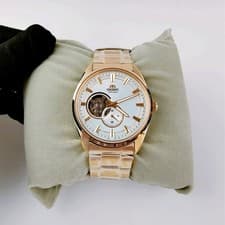 Orient Semi Skeleton automatic machinery Watch JDM MADE IN JAPAN RN-AR0007J