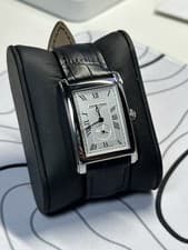 Frederique Constant Classics Carrée Vintage Swiss Watch White Dial