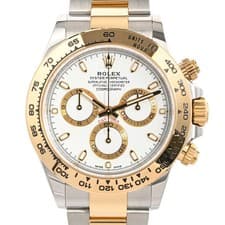 ROLEX Daytona 116503 White Case Size 40mm Men's Used Watch #32431