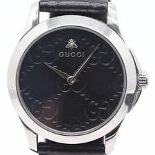 Gucci G Timeless 126.4 Quartz Mens Watch Box Included Working Vintage Luxury