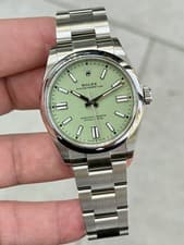 2026 Rolex Oyster Perpetual 41 Pistachio Dial on Oyster 134300