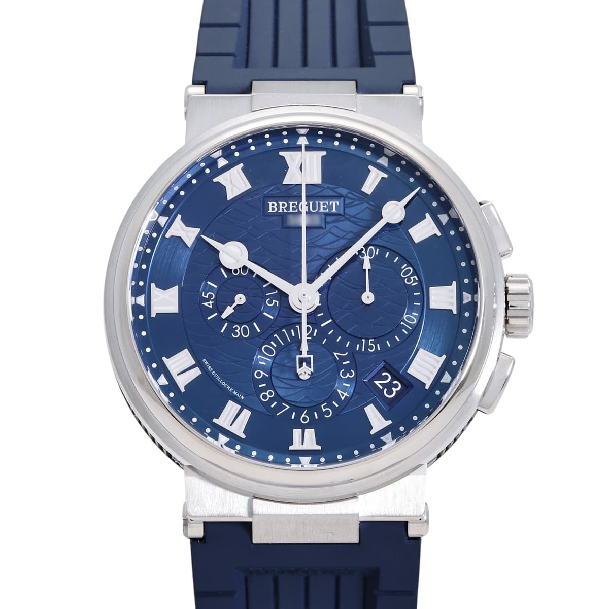 Breguet Marine Chronograph 5527BB/Y2/5WV blue Dial