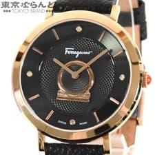 Salvatore Ferragamo Minuet Women's SS Leather Black SF8200419 From Japan w0422