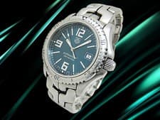 TAG Heuer Professional 200 SS Green Dial S-shaped Quartz Limited Edition of 1000