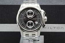 *Near MINT / PAPER* HAMILTON Jazzmaster H326160 42mm Chronograph Automatic Watch