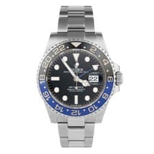 Rolex GMT-Master II Batman Stainless Steel Black Dial 40mm 126710BLNR Full Set