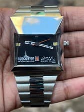 Spaceman Audacieuse TK25 Swiss Automatic Men's Watch RARE Vintage