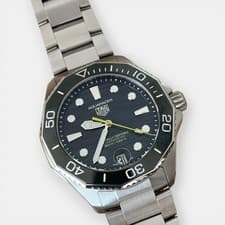 Tag Heuer  Aquaracer 300M Professional 300 Date Green Dial Diver Hulk Full Set +