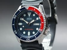 Vintage Near MINT Seiko Diver's 7S26-0020 SKA0090 Pepsi Day Date AT Men's Watch
