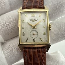 LONGINES Cal 9L 17J 10k Gold Filled Case Swiss Vintage Men’s Watch - Working