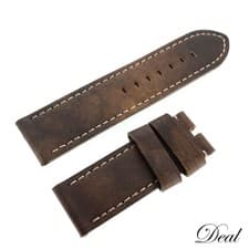 Panerai 26mm レザーベルト メンズ 腕時計ストラップ 未使用