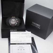 SEIKO Astron SBXB095 8X22-0AG0 GPS Solar Titanium Watch Tested w/Box