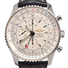 BREITLING Navitimer World A24322 Chronograph Date Automatic Men's Watch C#146853