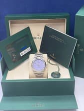 Rolex Oyster Perpetual 41 mm NEW 2026 134300 Lavender Dial Box And Papers