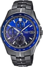 Casio Oceanus OCW-S7000B-2AJF Black Manta Slim Case Bluetooth Men Watch Japan