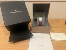 HAMILTON American Classic Boulton red wristwatch