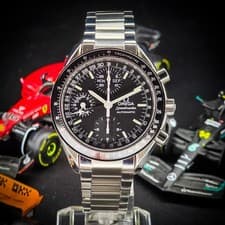 RARE FULL SET! Omega Speedmaster Triple Date, 39mm, 3520.50.00