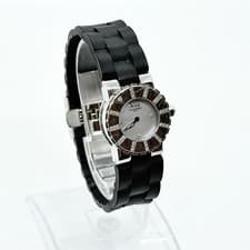 CHAUMET Watch Class One 621 1986 Silver Diamond Bezel Quartz Women's Working