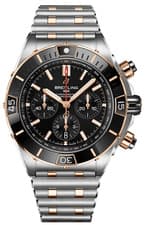 Breitling Super Chronomat 44mm 18k Rose Gold & Steel Men's Watch UB0136251B1U1