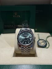 2022 Rolex Datejust 126334 Green Dial Jubilee Bracelet MINT! FULL SET!