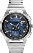 Citizen Bulova Curv Blue Men's Watch - 96A205