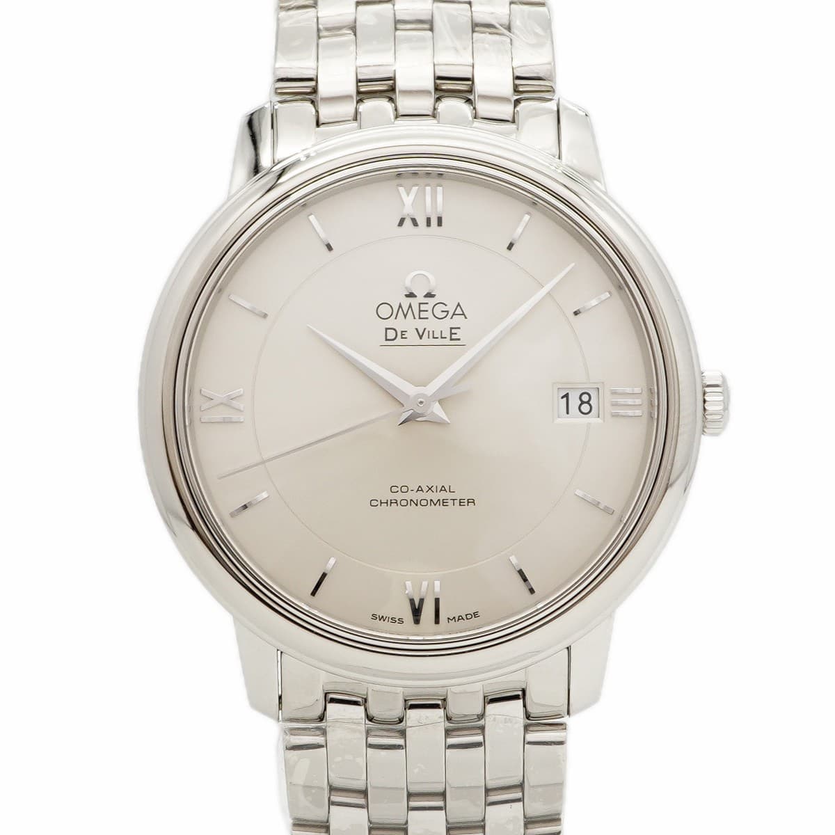 Omega De Ville 424.10.37.20.02.001 Silver Dial 886453