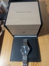 Hamilton Jazzmaster H32451142 Blue Dial Quartz Men's Watch Used Working #30