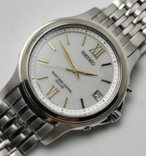 Seiko Dolce Radio Solar Titanium Watch Used From Japan