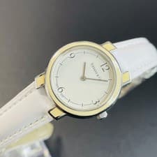 TIFFANY Ladies Watch Ivory Dial Quartz - Used/Working