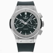 Hublot Classic Fusion Chronograph 541.NX.1171.RX 42MM Black Dial With Rubber