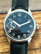 Swiss Made Unitas 6497 Hand Wound Military Watch Mechanical Watch