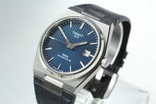 [ w/Box Paper ] TISSOT PRX Powermatic 80 T137407A Metallic Blue Swiss Made Watch