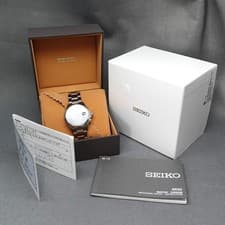 Seiko Prospex Alpinist SBDC087 Men's Watch Automatic Date Black Dial Good w/Box