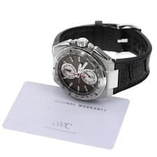 IWC SCHAFFHAUSEN INGENIEUR IW378511 45mm SS Brown Dial Rubber Strap #C186