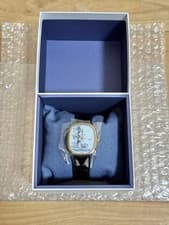 NOAH x TIMEX Collab Lighthouse Watch Gold Black Leather Wristwatch NYC