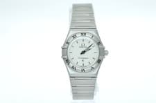 Omega Constellation lady 1562.30 silver dial 22.5 mm 2007 with box and Papers