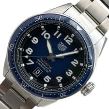 TAG HEUER Autavia Calibre 5 WBE5116.EB0173 Navy Stainless Steel #OK1406