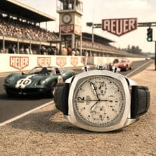 Heuer Monza chronograph Tag Heuer Classics Re-edition full set warranty VGC