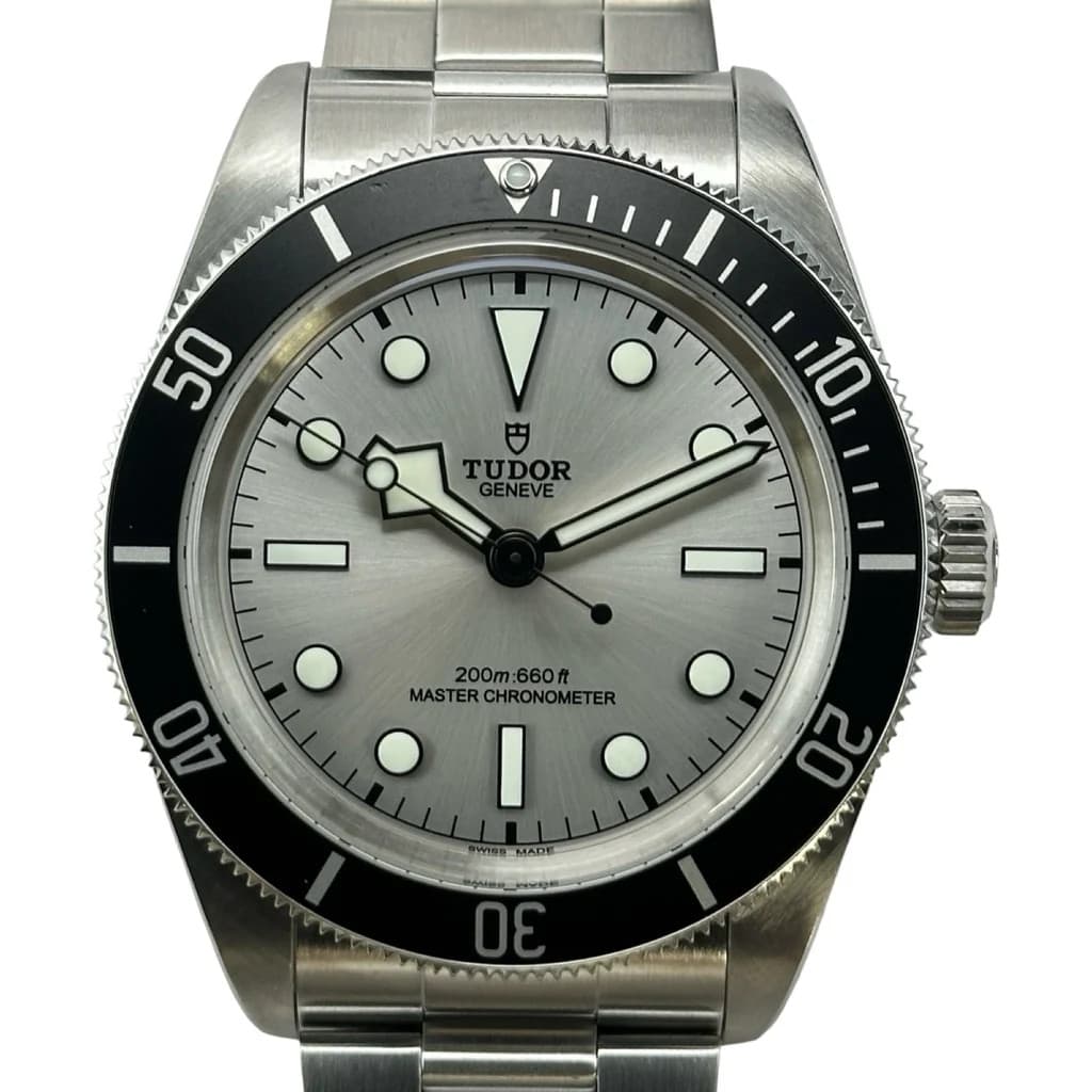 Tudor Black Bay 68 7943A1A0NU Silver Stainless Steel Automatic Mens #OK1095
