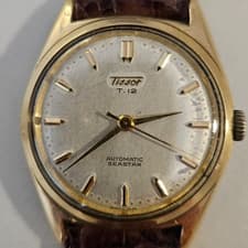 Vintage TISSOT Seastar T12 Primaserie 1950 28.5R-21 17J Automatic Men's Watch