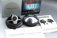 FULL SET Hamilton Pulsar Men in Black II H51413199 Digital Watch JAPAN Limited