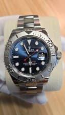 Rolex Yacht-Master 40mm "Captain America" Platinum Bezel Blue Dial Stainless