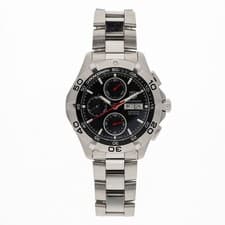 TAG HEUER Watch New Aquaracer CAF2013.BAO815 Black Dial Stainless Steel Men's