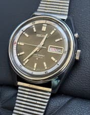 Seiko Bell-Matic 4006-6031 Alarm Automatic Black Dial Vintage Men's Watch Japan