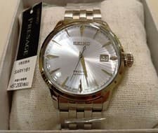 Seiko Presage SARY161 Automatic Watch Silver 5ATM From Japan