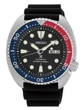SEIKO ProspeX SRPE95K1 Automatic Diver 200m Turtle Watch Rubber Pepsi NOT SRP779