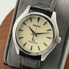 Rare Grand Seiko SBGX009 9F61-0A10 Quartz Cream Dial Men's Watch Classic