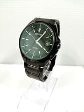 ATTESA ECO DRIVE wristwatch Model BLK Scratch CITIZEN