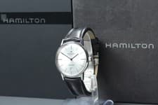 [Near MINT w/ Box] Hamilton Intra-matic H384551 Silver Dial Date AT Men's Watch