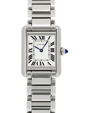 Cartier Tank Must SM WSTA0107 Quartz 21mm Box Papers Silver Women's Watch
